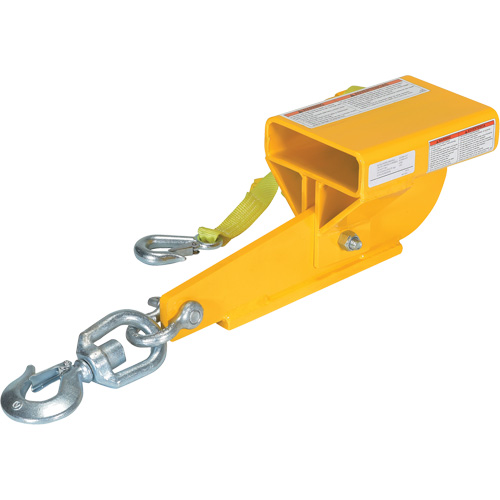 Crochet de levage avec tendeur automatique, Ouverture des fourches 5-1/2" x 1-1/2" St. Lawrence Industrial & Safety Supply