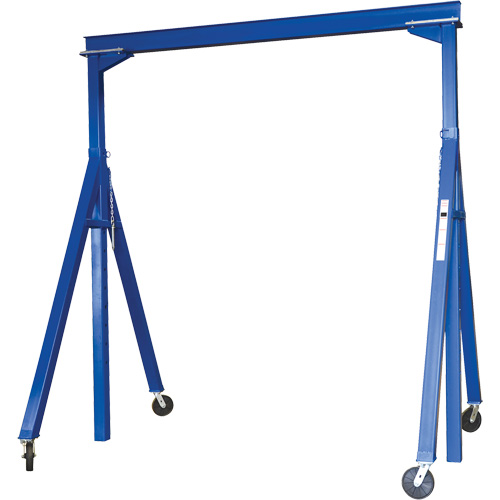Adjustable Height Gantry Crane, 15' L, 6000 lbs. (3 tons) Capacity St. Lawrence Industrial & Safety Supply