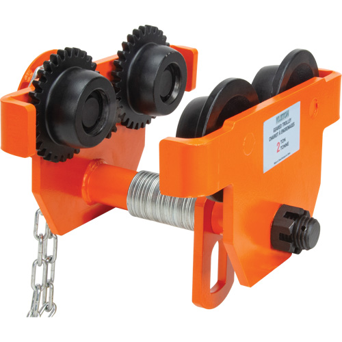 Chariot r&eacute;glable avec plaques de s&eacute;curit&eacute;, 1000 lb (0,5 tonne) Capacit&eacute;, 2-5/16" - 4-14/16" St. Lawrence Industrial & Safety Supply