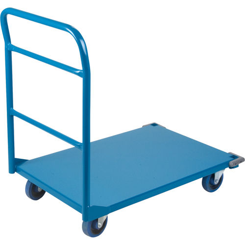 Chariots &agrave; tablettes/plateforme, Acier, 24" la x 36" p x 40" h, Capacit&eacute; de la plateforme 1300 lb St. Lawrence Industrial & Safety Supply