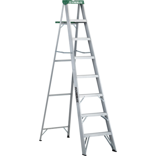 Commercial Duty Stepladders (2400 Series), 8', Aluminum, 225 lbs. Capacity, Type 2 St. Lawrence Industrial & Safety Supply
