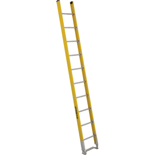 Single Section Straight Ladder - 6100 Series, 10', Fibreglass, 375 lbs., CSA Grade 1AA St. Lawrence Industrial & Safety Supply
