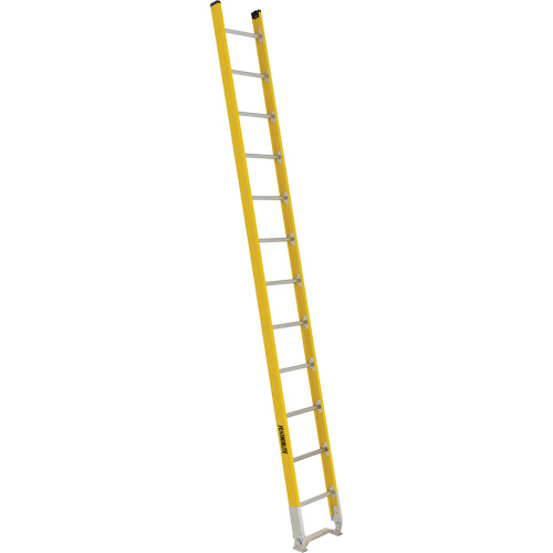 &eacute;chelle simple &agrave; une section - S&eacute;rie 6100, 12', Fibre de verre, 375 lb, CSA calibre 1AA St. Lawrence Industrial & Safety Supply