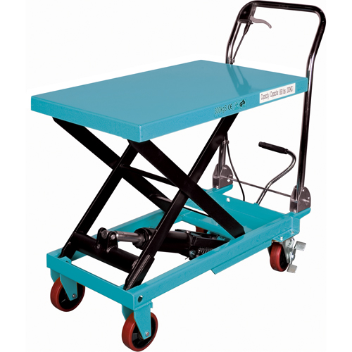 Table &eacute;l&eacute;vatrice robuste &agrave; ciseaux hydraulique, 32" lo x 19-3/4" la, Acier, Capacit&eacute; 660 lb St. Lawrence Industrial & Safety Supply