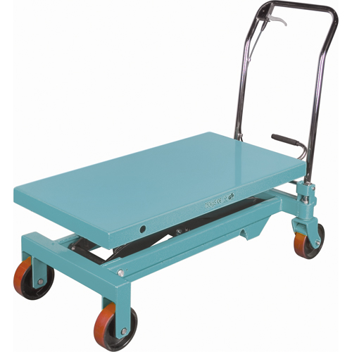 Table &eacute;l&eacute;vatrice robuste &agrave; ciseaux hydraulique, 39-3/8" lo x 20-1/8" la, Acier, Capacit&eacute; 1650 lb St. Lawrence Industrial & Safety Supply
