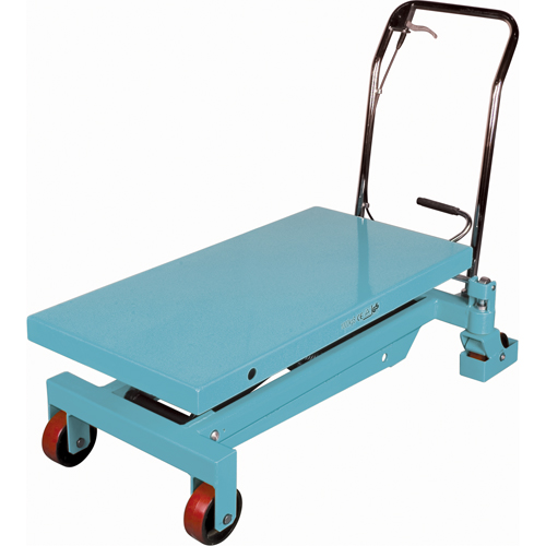 Table &eacute;l&eacute;vatrice robuste &agrave; ciseaux hydraulique, 40" lo x 20-1/8" la, Acier, Capacit&eacute; 2200 lb St. Lawrence Industrial & Safety Supply