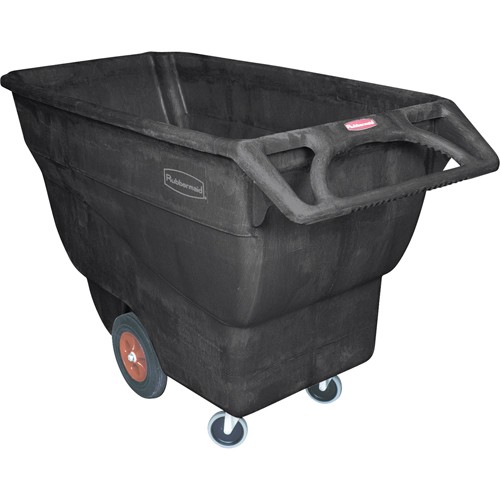 Chariot basculeur en acier, Mousse structur&eacute;e, 3/4 vg³, Capacit&eacute; de charge de 1000 lb St. Lawrence Industrial & Safety Supply