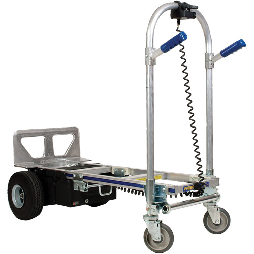 Diable convertible de s&eacute;rie CobraPRO Jr., Aluminium, Capacit&eacute; 1200 lb St. Lawrence Industrial & Safety Supply