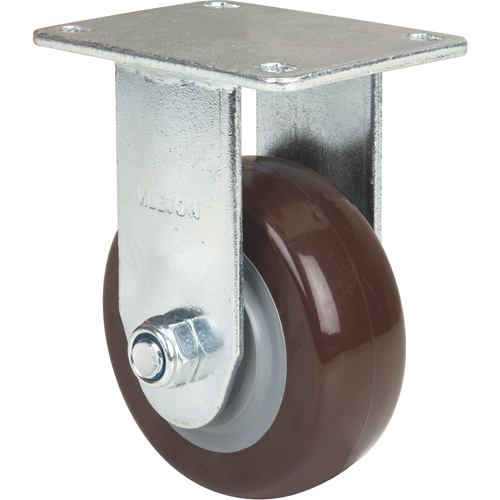 Caster, Rigid, 4" (101.6 mm), Polyurethane, 440 lbs. (199.58 kg.) St. Lawrence Industrial & Safety Supply