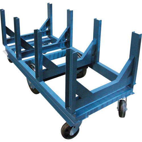 Bar Cradle Truck, 60" L x 28" W x 29" H, 5000 lbs. Capacity, Phenolic Wheels St. Lawrence Industrial & Safety Supply