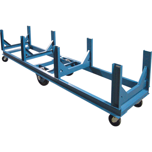 Bar Cradle Truck, 120" L x 28" W x 29" H, 5000 lbs. Capacity, Phenolic Wheels St. Lawrence Industrial & Safety Supply