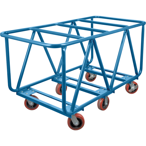 Chariot &agrave; plateforme pour mat&eacute;riaux de construction, 60" x 30" x 33", Capacit&eacute; 2500 lb St. Lawrence Industrial & Safety Supply