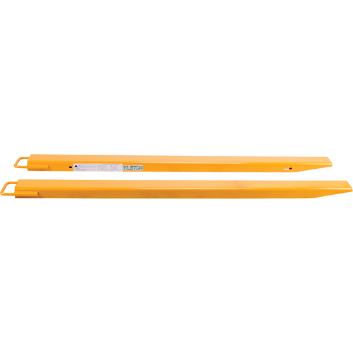 Fork Extensions, 72" L x 5" W, For Fork Width of 4" St. Lawrence Industrial & Safety Supply