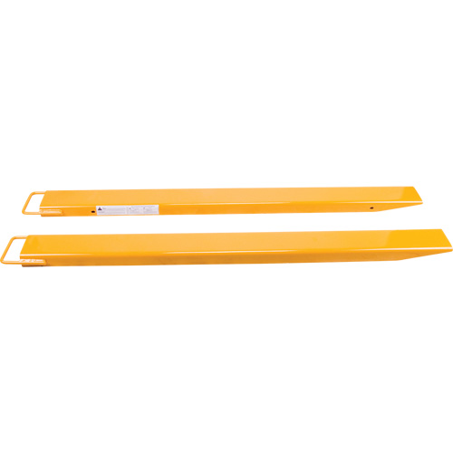 Fork Extensions, 63" L x 6" W, For Fork Width of 5" St. Lawrence Industrial & Safety Supply