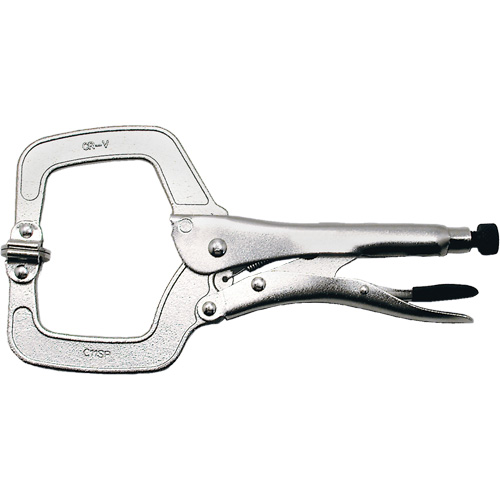 Pince en C &agrave; verrouillage ultra-robuste avec patin pivotant, Capacit&eacute; de 11" (279 mm) St. Lawrence Industrial & Safety Supply