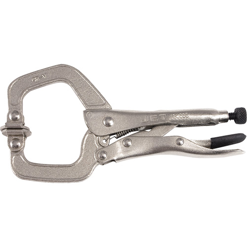 Pince en C &agrave; verrouillage ultra-robuste avec patin pivotant, Capacit&eacute; de 6" (152 mm) St. Lawrence Industrial & Safety Supply