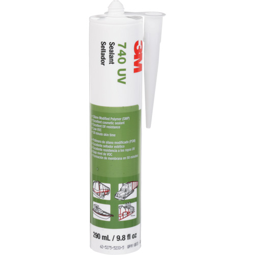 Scellant adh&eacute;sif 740 UV, 290 ml, Cartouche, Gris St. Lawrence Industrial & Safety Supply