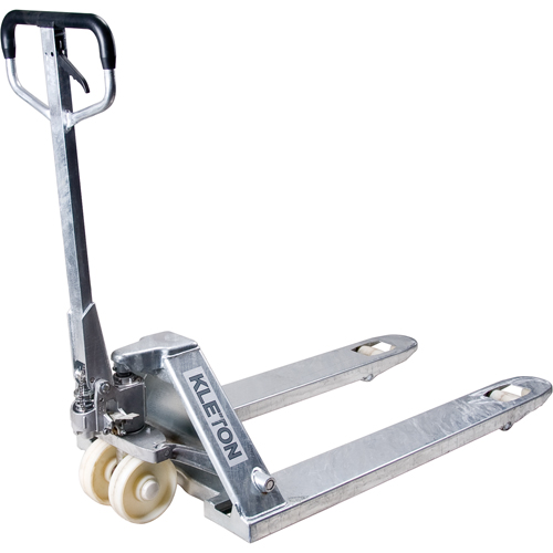 Transpalettes manuels, Galvanis&eacute;, 42" lo x 27" la, Capacit&eacute; 5500 lb St. Lawrence Industrial & Safety Supply