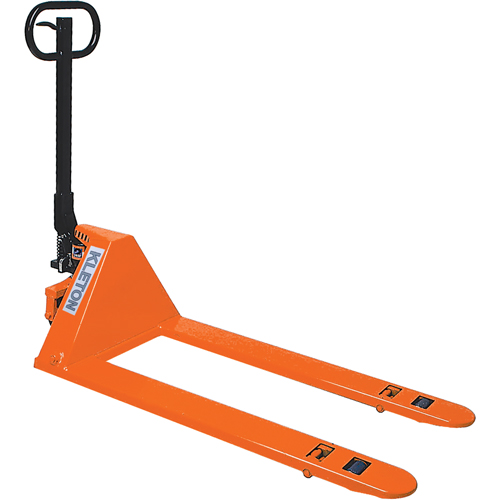 Low Profile Hydraulic Pallet Trucks, 48" L x 27" W, 3300 lbs. Cap. St. Lawrence Industrial & Safety Supply