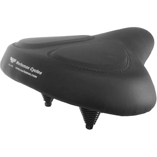 Extra-Wide Comfort Bicycle Seat St. Lawrence Industrial & Safety Supply