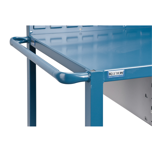 Mobile Service Cart, 2 Tiers, 24" W x 57" H x 40" D, 1200 lbs. Capacity St. Lawrence Industrial & Safety Supply