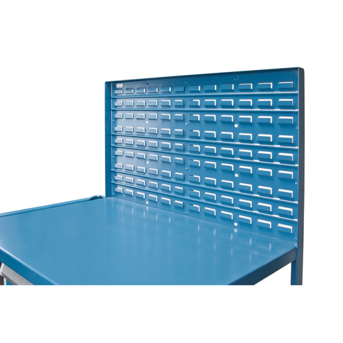 Mobile Service Cart, 2 Tiers, 24" W x 57" H x 40" D, 1200 lbs. Capacity St. Lawrence Industrial & Safety Supply