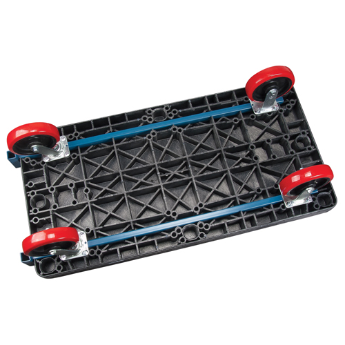 Chariots &agrave; plateforme en plastique, 48" lo x 24" la, 2500 lb cap, Roues Polyur&eacute;thane St. Lawrence Industrial & Safety Supply