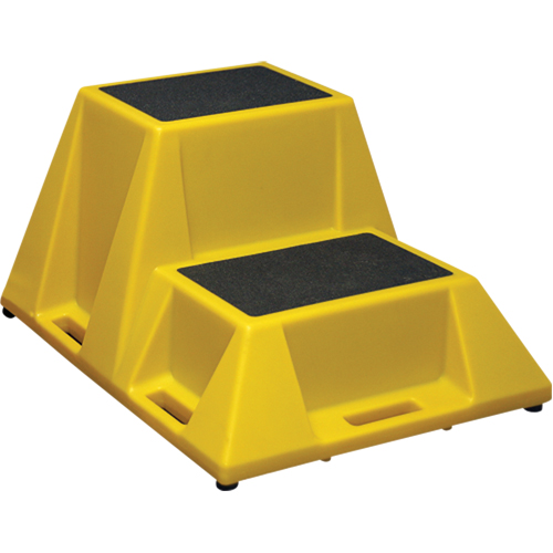 Escabeaux industriels, 2 marches, 36" x 28" x Hauteur 20" St. Lawrence Industrial & Safety Supply