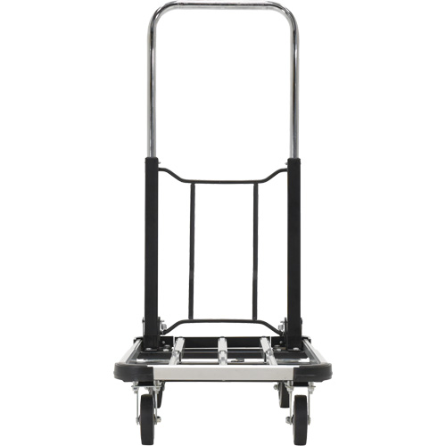 Fold-Up Platform Truck, Stainless Steel, 300 lbs., 28" L x 16" W, 33-1/2" High St. Lawrence Industrial & Safety Supply