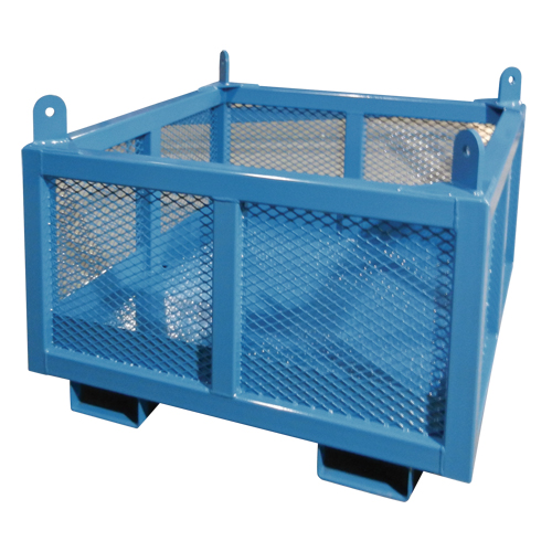Panier de manutention, 24" ha x 48" la x 48" p, Capacit&eacute; de 1000 lb St. Lawrence Industrial & Safety Supply