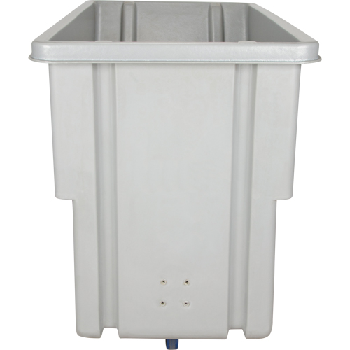 Tilt Truck, Polyethylene, 0.625 cu. yd., 500 lbs. Load Capacity St. Lawrence Industrial & Safety Supply