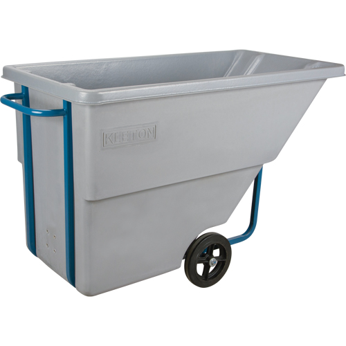 Tilt Truck, Polyethylene, 0.625 cu. yd., 850 lbs. Load Capacity St. Lawrence Industrial & Safety Supply