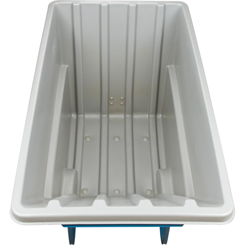 Tilt Truck, Polyethylene, 1.1 cu. yd., 2000 lbs. Load Capacity St. Lawrence Industrial & Safety Supply