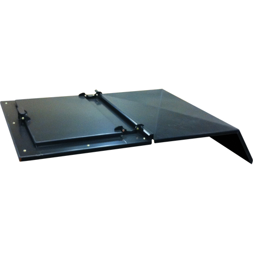 Couvercle en acier pour conteneur autobasculeur St. Lawrence Industrial & Safety Supply