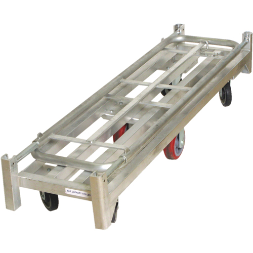 Chariot &agrave; plateforme U-Boat, 59-1/2" lo x 16" la x Capacit&eacute; 1750 lb, Roues en Polyur&eacute;thane St. Lawrence Industrial & Safety Supply