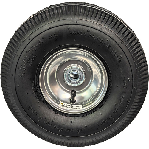Roue pneumatique de rechange pour diable, 10" (254 mm), Capacit&eacute; de 350 lb St. Lawrence Industrial & Safety Supply