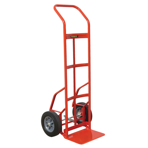 Touch-N-Tilt Hand Truck - TNT56-Z2 , Continuous Handle, Steel, 50" Height, 700 lbs. Capacity St. Lawrence Industrial & Safety Supply