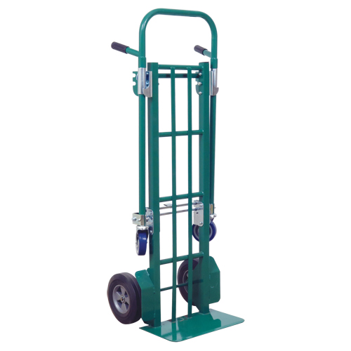 Diable transformable &eacute;conomique Greenline - E-CON, Acier, Capacit&eacute; 800 lb St. Lawrence Industrial & Safety Supply