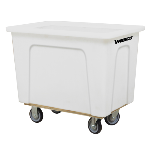 Box Truck, White Polyethylene, 35" L x 24" W x 30" H, 10 cu. Ft. Volume, 450 lbs. Capacity St. Lawrence Industrial & Safety Supply