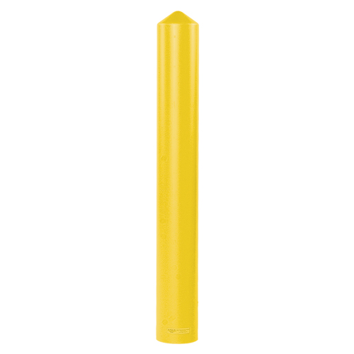 Enveloppe lisse pour butoir, 4" dia. x 56" l, Jaune St. Lawrence Industrial & Safety Supply