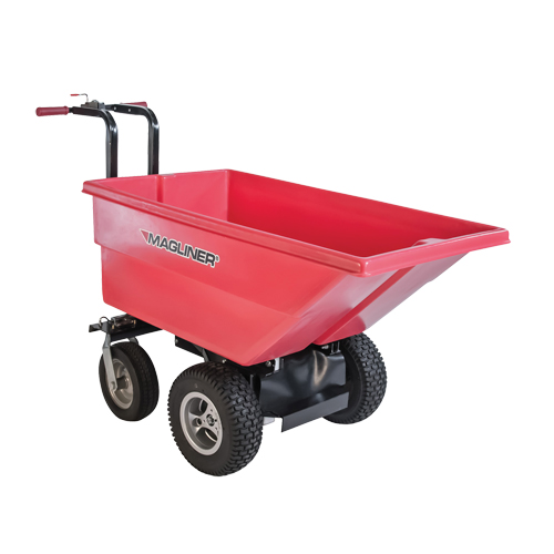 Motorized Tilt Truck, 6 pi³ Capacity, 40" H x 25" W x 56" D St. Lawrence Industrial & Safety Supply