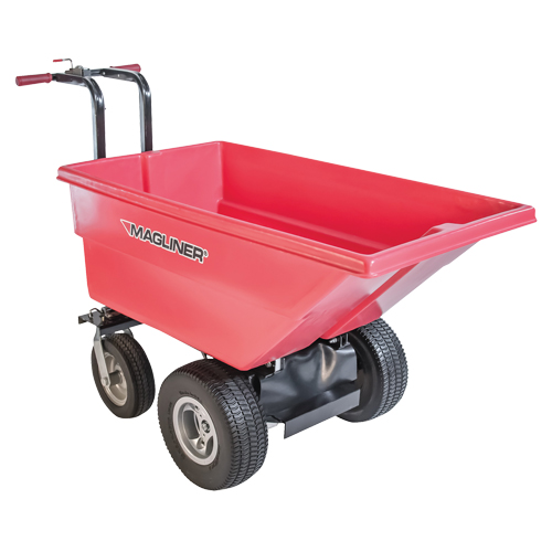 Chariot &agrave; bascule motoris&eacute;, Capacit&eacute; 6 cu.ft., 40" h x 25" la x 56" p St. Lawrence Industrial & Safety Supply