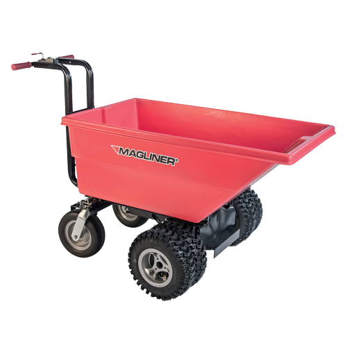 Motorized Tilt Truck, 6 pi³ Capacity, 40" H x 33-1/2" W x 56" D St. Lawrence Industrial & Safety Supply