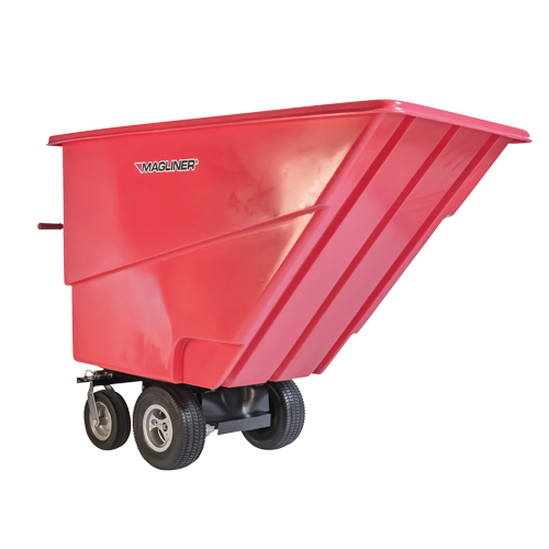 Motorized Tilt Truck, 27 pi³ Capacity, 51" H x 81" W x 33" D St. Lawrence Industrial & Safety Supply