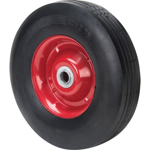 Roue semi-pneumatique, 10" (254 mm), Capacit&eacute; de 200 lb St. Lawrence Industrial & Safety Supply
