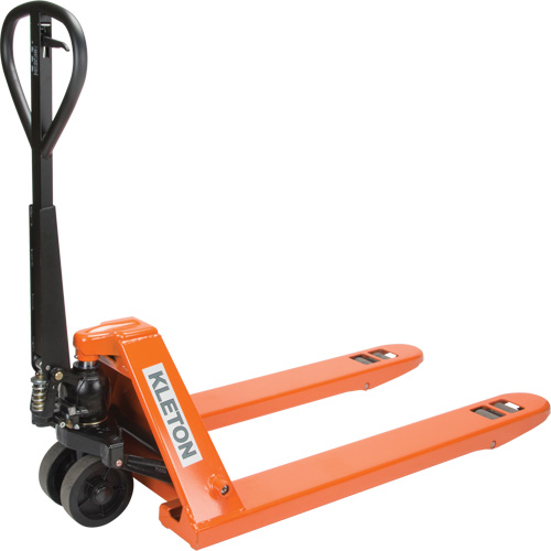 Transpalette manuel super robuste, Acier, 48" lo x 27" la, Capacit&eacute; 11000 lb St. Lawrence Industrial & Safety Supply