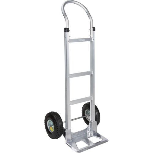 Diable d&eacute;mont&eacute;, Prise Continu, Aluminium, Hauteur de 49-5/8", Capacit&eacute; 500 lb St. Lawrence Industrial & Safety Supply