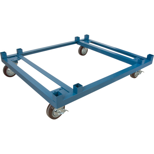 Socle roulant pour contenant ouvert en maille, 40,5" la x 34-1/2" p x 10" h, Capacit&eacute; de 3000 lb St. Lawrence Industrial & Safety Supply