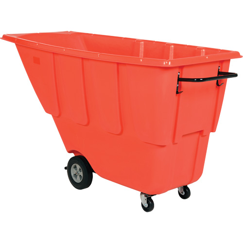 Tilt Truck, Polyethylene, 0.5 cu. yd., 450 lbs. Load Capacity St. Lawrence Industrial & Safety Supply
