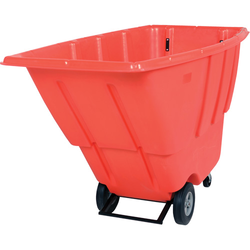 Tilt Truck, Polyethylene, 0.5 cu. yd., 450 lbs. Load Capacity St. Lawrence Industrial & Safety Supply